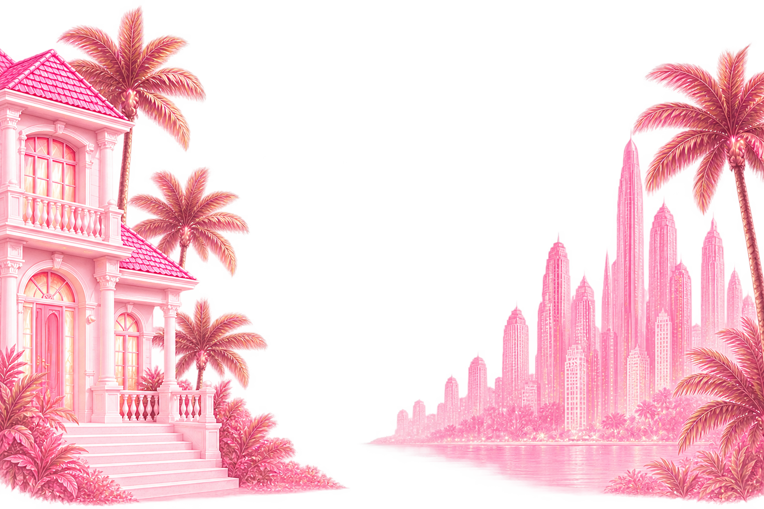 paisaje barbie
