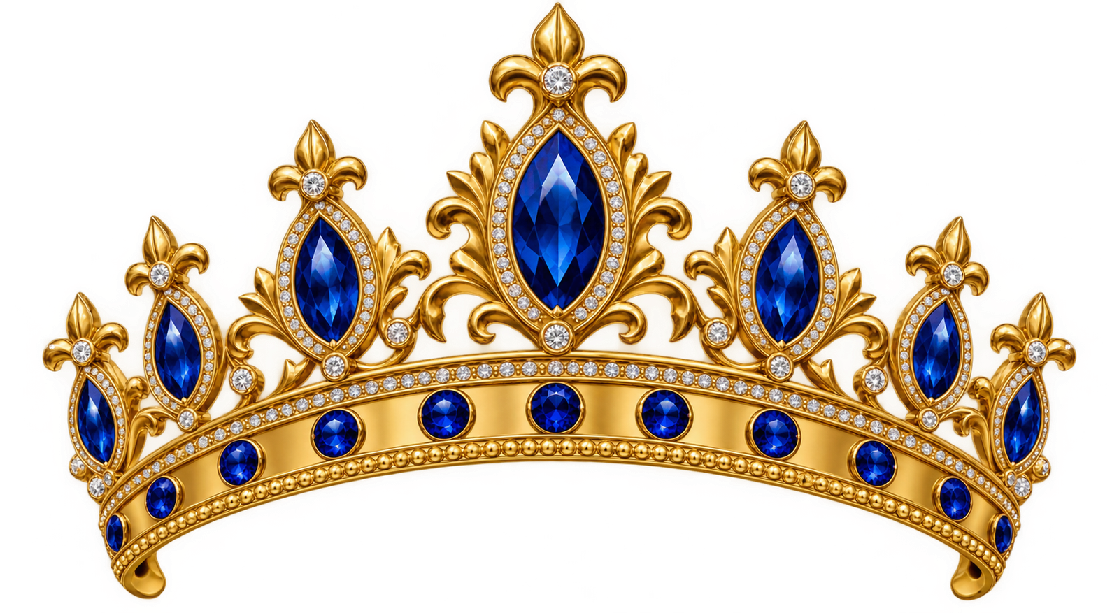 corona azul d